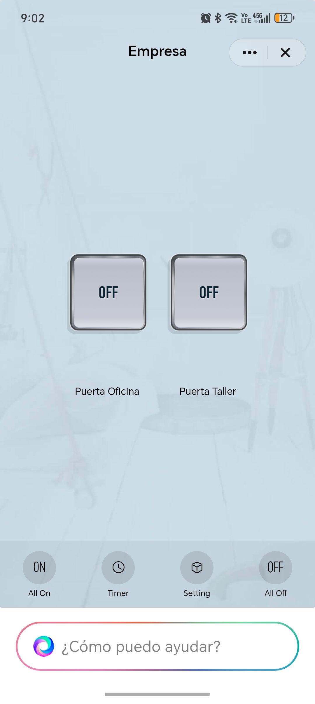 Receptor Wifi Universal 2 Canales Tuya