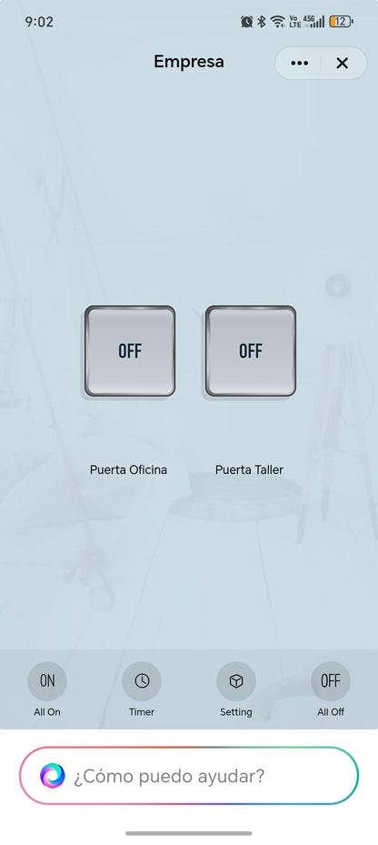 Receptor Wifi Universal 2 Canales Tuya